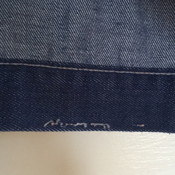 Vintage Dark Wash Jean Jacket - Picture 6 of 8